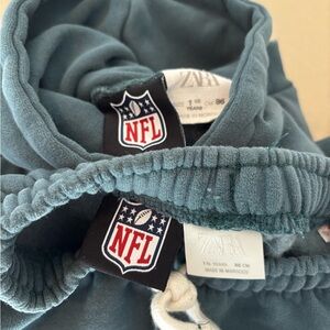 Zara Teal EAGLES Hoodie and Sweats